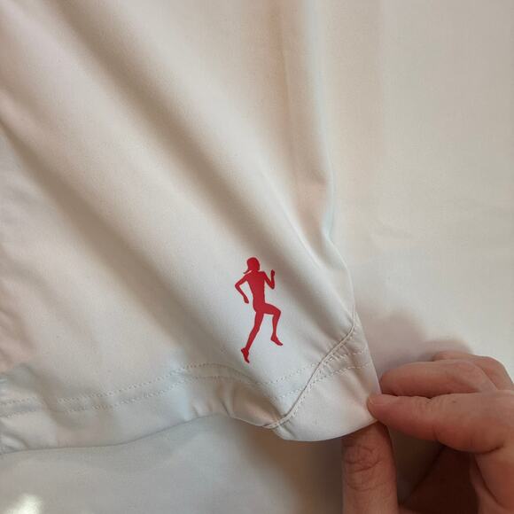 Adidas Marathon 10 Climaproof Running Jacket Burgundy Pink White Size M - Picture 12 of 16